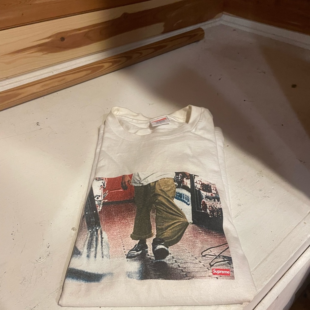 Supreme Kids 40oz Tee Size Large White